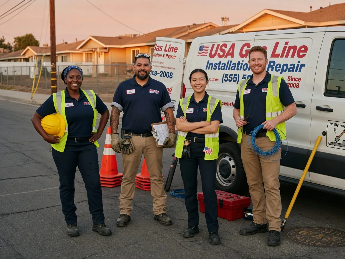 Gas Line Installation company in Monitor, WA